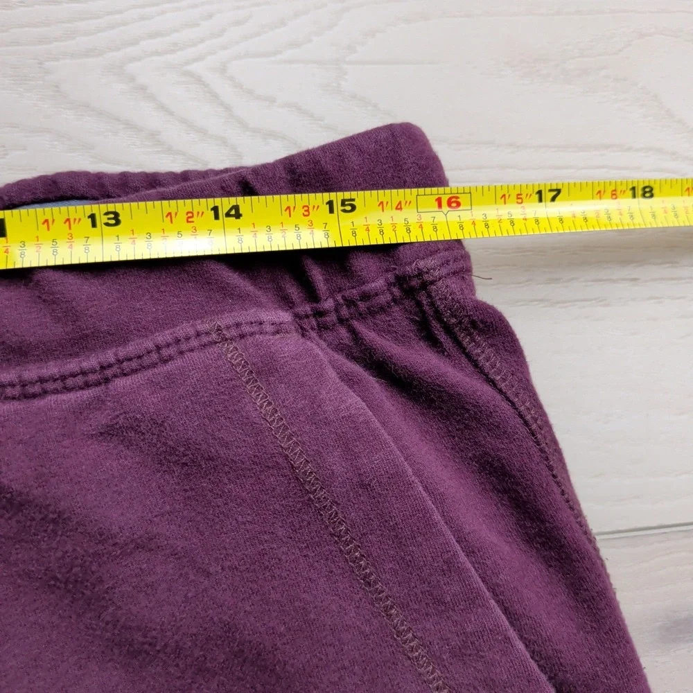 Mack‎ Weldon Ace Joggers Sweatpants Mens Large Wine Red Zip Pockets Comfort